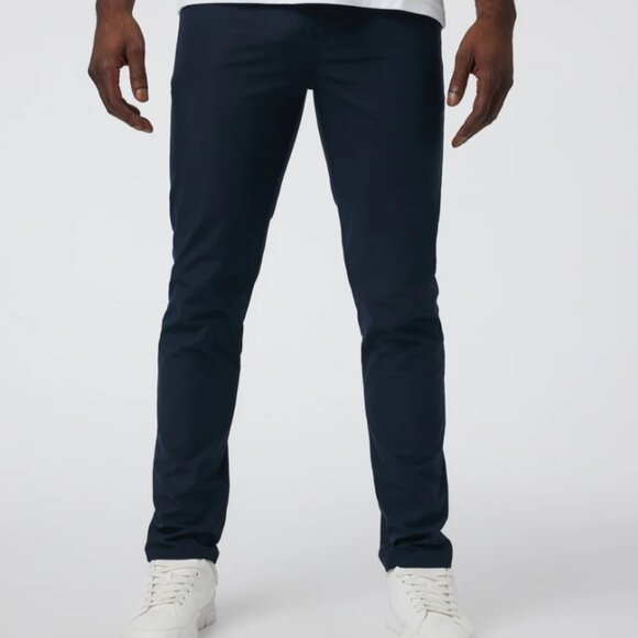 Vuori Meta Pant Athletic Slim Fit 30” Men's Navy Pants 28 - Picture 1 of 7